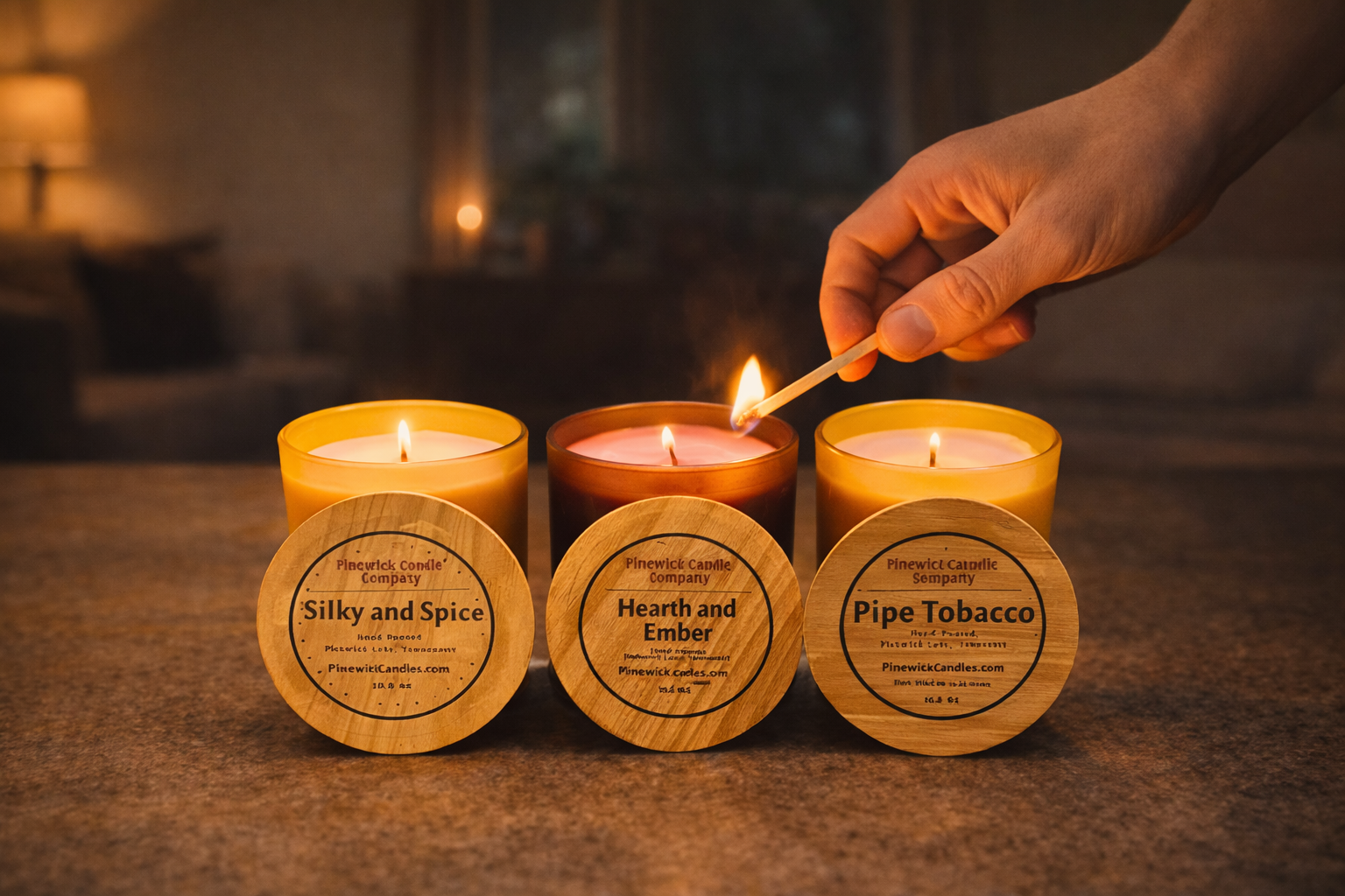 Trio Bundle — Silky / Hearth / Pipe