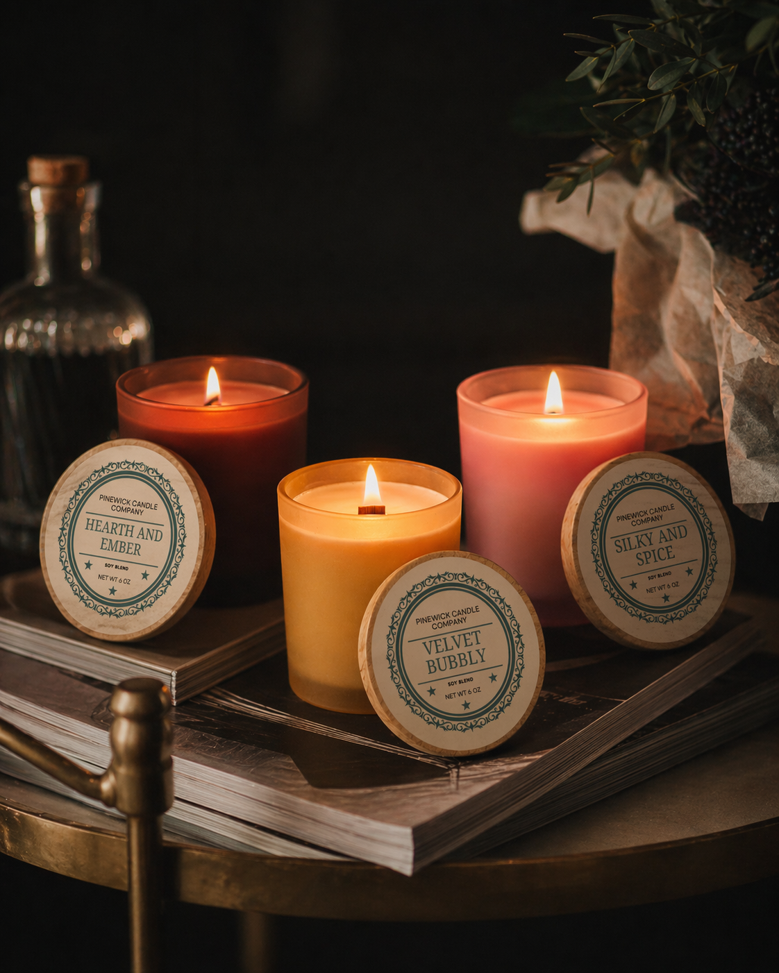 Trio Bundle — Silky / Hearth / Velvet