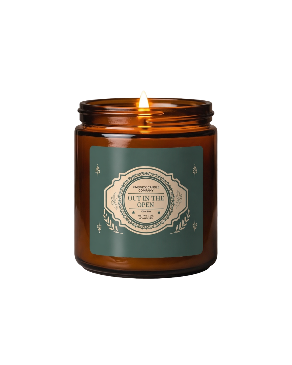 Out in the Open Candle