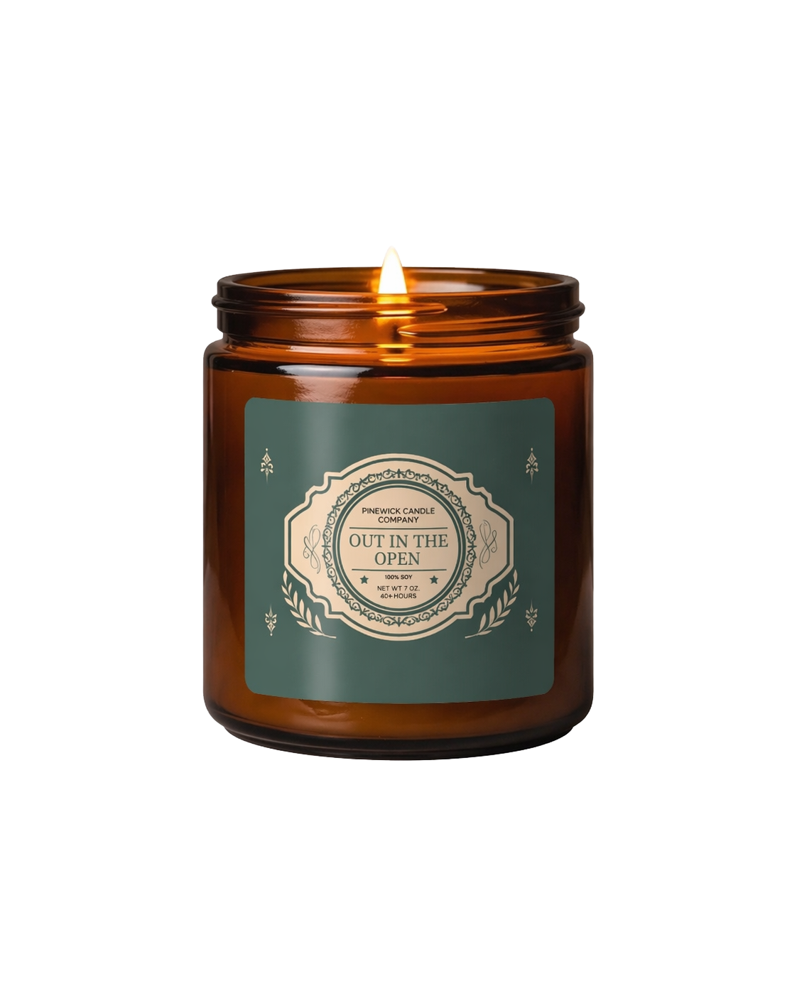 Out in the Open Candle