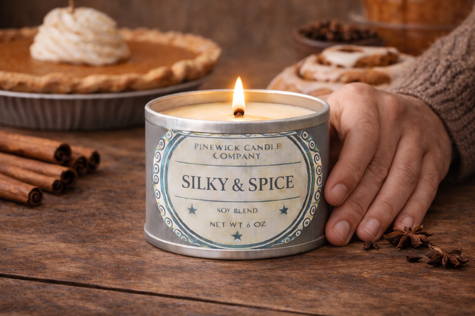 Silky & Spice Tin (6 oz)